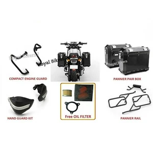 Fit For Royal Enfield Himalayan - "Combo Pack 4 Pcs With Free Oil Filter" - Imagen 1 de 11