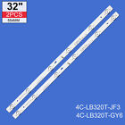2pc LED bar for 32HB3103 32HP100 TH32D500C L32S64TE5W JL.D32061330-004AS-M 057GS