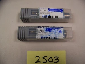 .625 DIA 4FL CARBIDE DRILL MILL 100 DEG POINT, LOT OF 2 EA (ITEM #2503) - Picture 1 of 2