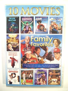New 10 Movie Family Favorites DVD Simple Wish, Borrowers, King Ralph, The Wizard - Picture 1 of 2