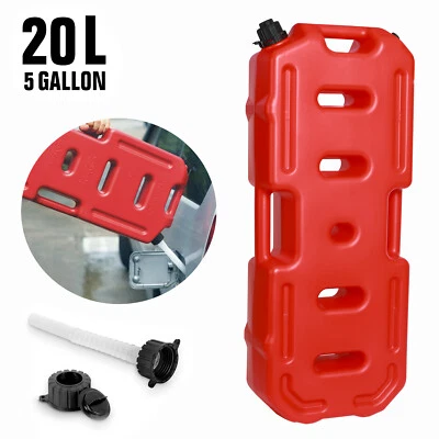 For Jeep ATV Polaris Yamaha Can-Am 20L 5 Gallon Fuel Pack Gas Can Storages Tank - Image 1 of 4