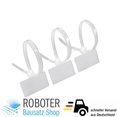 Kabelmarkierer selbstsichernd 100 stück 25x15mm - Bild 1 von 4