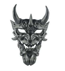 Hannya Noh Kabuki Devil Demon Oni Samurai Halloween Mask Japanese Prajna Mask - Picture 1 of 14