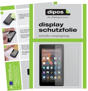 2x Screen Protector for Amazon Fire HD 8 (2017) Protection Anti Glare dipos - Picture 1 of 5