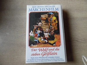 Der Wolf und die sieben Geißlein Märchen-Klassiker VHS Der große Deutsche Märche - Imagen 1 de 3