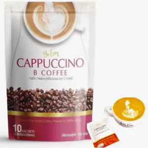 Be Easy Cappuccino B Coffee Instant Drink Detox Waste Weight Management x 5 - Picture 1 of 7