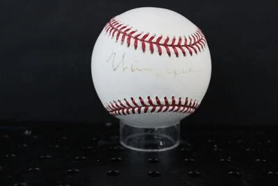 Warren Spahn Signed Baseball Autograph Auto PSA/DNA W29323 - Image 1 of 3