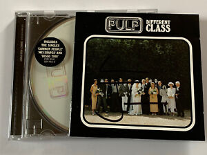 Pulp - Different Class Original 1995 CD ( SIGNED AUTOGRAPHED ) By Jarvis Cocker