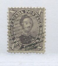 QV 1859 10 cent Prince Albert brown lightly used