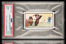 1964 barratt ltd. #18 yogi bear rc; fore! golfing rookie PSA 9 ☆ POP 2, 0 HIGHER