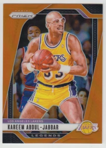 2024-25 Panini Prizm Lakers Kareem Abdul-Jabbar #279 Orange Prizm /49 - Picture 1 of 2