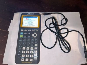 Texas Instruments TI-84 Plus CE Graphing Calculator Tested No Case W Cable Mark - Picture 1 of 11