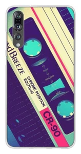 Coque en silicone imprimée compatible Huawei P20 Pro Cassette Vintage - Bild 1 von 3