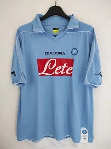 SSC NAPOLI 2008-2009 Lete camiseta shirt trikot maillot maglia XL - Picture 1 of 5