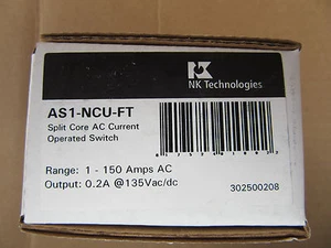 NK Technologies AS1-NCU-FT Split Core AC Current Sensing Switch 1-150A NEW!!! - Picture 1 of 5