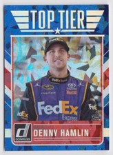 2017 Panini Donruss Top Tier Cracked Ice #TT9 Denny Hamlin 909/999