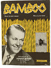 Bambou 1950 partition piano et chant Shapiro, ambre, Vaughn Monroe