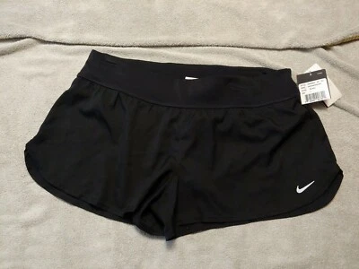 Nike Swim BoardShorts Black Large Women's Style Ness9200 Ds board shorts - Image 1 of 4