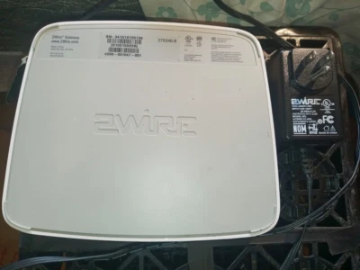 AT&T 2Wire 2701HG-B DSL Wireless Modem Router W/Power Supply FREE SHIPPING - Image 1 of 4