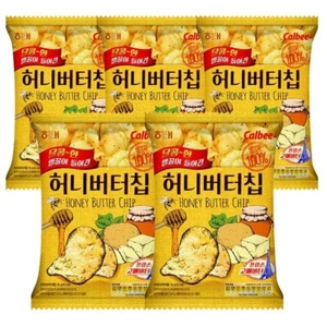 Korean Snack HAITAI Honey Butter Potato Chip 60g (1~4 Pack) korean Popular Snack - Picture 1 of 3