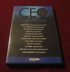 CEO with host Lee Cullum RARE 2 DVD KERA, Jim Keyes, Kip Tindell, Karen Katz - Picture 1 of 1