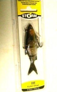 Storm Live Kickin Shad LKSD03GS Gold Shiner 3" 1/4oz New - Picture 1 of 2