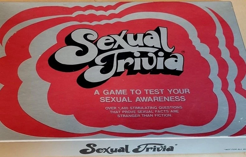  Sexual Trivia Board Game  1984 Baron Scott Sexy Adult Party Game - Image 1 of 1