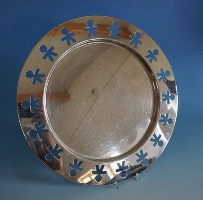 Alessi Tablett Serviertablett Platte King Kong Girotondo Edelstahl (F025-1396) - Bild 1 von 3