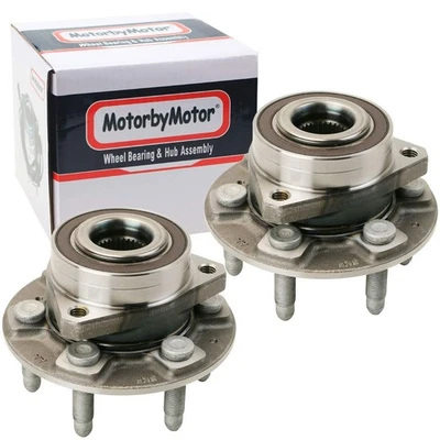 Par de bujes de cojinete de rueda delantera para Chevy Traverse GMC Acadia 2017 2018 2019 Foto 1 de 4