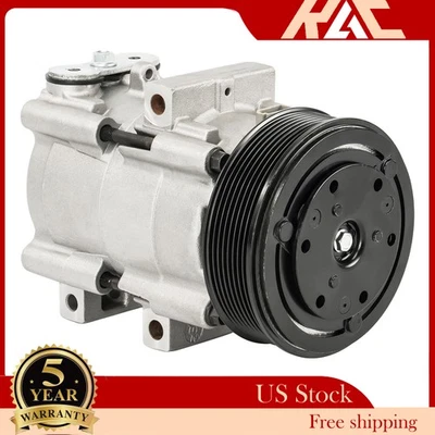 A/C Compressor For Ford F-550 Super Duty 2003-2007 V8 6.0L Ford F-150 1997-2001  - Image 1 of 4