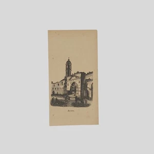 1850 ca Barletta Colosso Eraclio xilografia - Picture 1 of 1