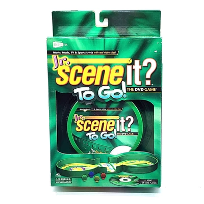 Screen Life Jr. Scene It? To Go The DVD Game Ages 8-Adult NEW SEALED - Image 1 of 4
