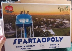 Spartaopoly Board Game Sparta, Kent Count, Michigan MI Sparta-opoly - Picture 1 of 6