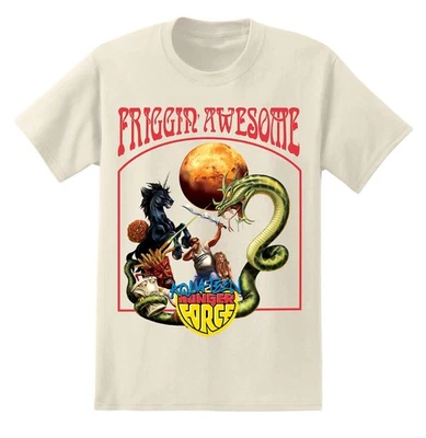 T-Shirt - Men's Shirt - Adult Swim Tee (Beige, Small) - Image 1 of 4