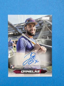 2024 Topps Stadium Club RC Jonathan Ornelas Autograph Texas Rangers - Bild 1 von 3