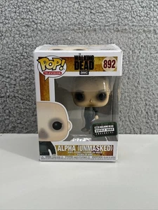 Funko Pop The Walking Dead #892 Alpha Unmasked Supply Drop Exclusive Used - Picture 1 of 6