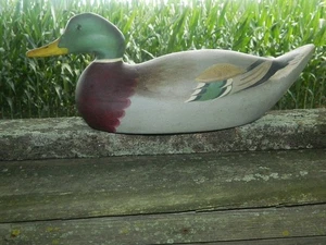 Rare Original Mason Premier Grade Drake Mallard Decoy Restored by Bill Feasel - Picture 1 of 6