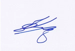 Football - Scott McTominay - Hand Signed 6x4 Inch White Card - Scotland - COA - Picture 1 of 1