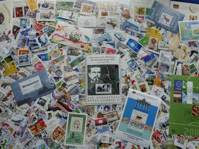 (LOT-VRAC295) 1000 très beaux timbres d'ALLEMAGNE à trier (photo dans le texte) - Photo 1/4