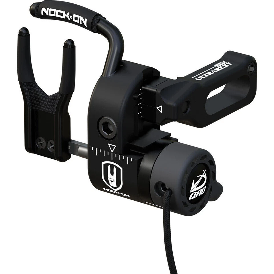 QAD UltraRest HDX Nock On Edition Rest LH/RH - Black - Image 1 of 1