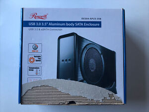 Rosewill Rx304-apu3-35b  Enclosur USB 3.0  eSATA Aluminum Body  3.5"  Fan Cooled