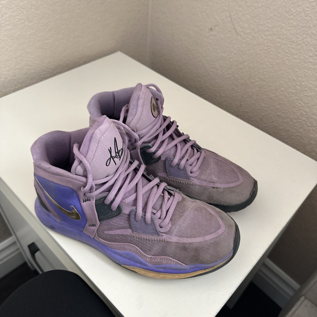 Nike KYRIE INFINITYパープル/ゴールド　26cm NIKE KYRIE INFINITY EP AMETHYST WAVE/METALLIC GOLD 22SP-I