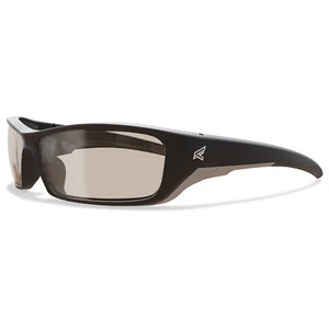 Edge Reclus Safety Glasses Black Frame with Indoor/Outdoor Lenses ANSI Z87 - Picture 1 of 3