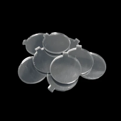 Espejos artesanales de Navidad con chuchería paquetes de 10, muchos colores/tamaños, grabado/aros Foto 1 de 4