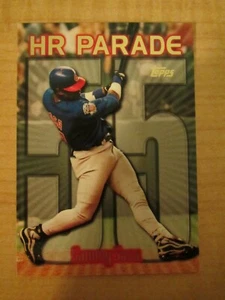 1999 Topps Series 2 HR Parade Sammy Sosa 55 / Roger Maris #461 Chicago Cubs - Bild 1 von 2