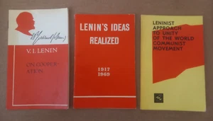 Lot von 3 seltenen sowjetischen Büchern der Presseagentur Novosti ehemalige UdSSR Lenin Englisch - Bild 1 von 11