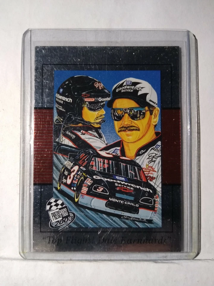Dale Earnhardt Sr. 2002 PRESS PASS SAM BASS GALLERY TOP FLIGHT #DE98 MINT F2990 - Image 1 of 1
