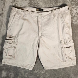 Pantalones Cortos Lee Cargo Para Hombre 42X11 Beige Peto Wyoming Algodón Caqui - Imagen 1 de 12