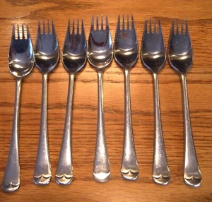 Gentry Silver & Godinger "English Tip" Stainless Steel Individual Spoonik/Spork - Picture 1 of 9