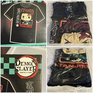 Camisetas TANJIRO Funko Pop * Camiseta Demon Slayer Anime Kamado Gamestop XL NUEVAS -leer - Imagen 1 de 7